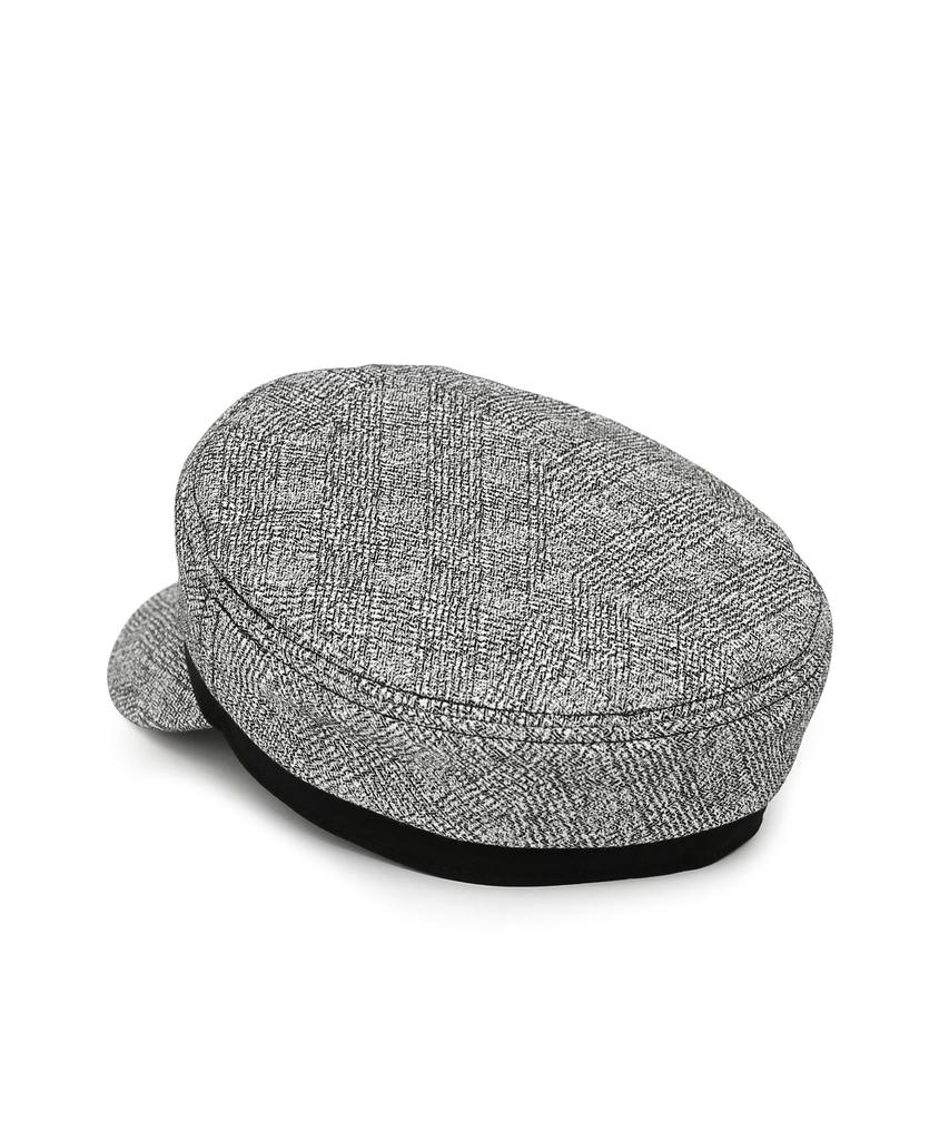 Eondeokeonteulolseutyudio Four Seasons Cotton Bellboy Cap Mariner / Cotton Hb / Line Black