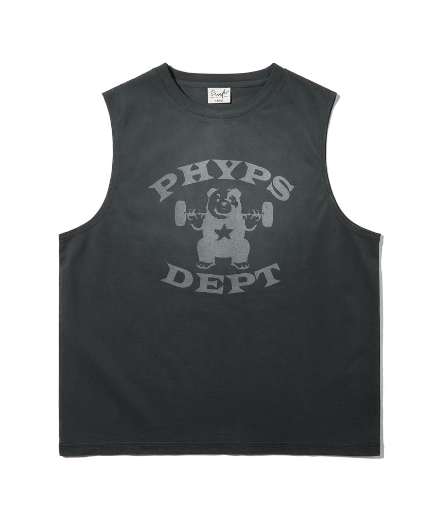 PHYSICAL DEPARTMENT Weight Bear Sleeveless_Charcoal
