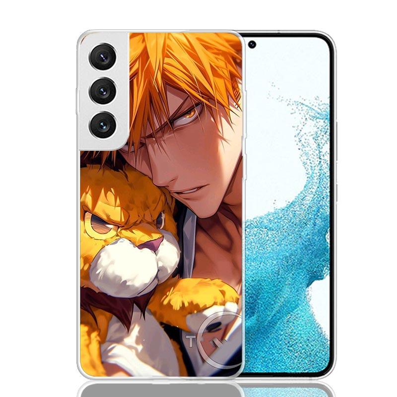 Kurosaki Ichigo Bleach Phone Case For Samsung Galaxy S26 S25 Edge S24 S23 FE S22 Ultra S21 Plus S20 + Fundas Cover Coque Galaxy