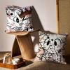 Boykisser Silly Cat Cushion Cover Pattern Printed Pillowcase For Living Room Sofa Cushion Cover & Bedroom Decor