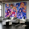 Magic Saylor Girls Wall Tapestry Aesthetic Wall Hanging Printed Fabric Blanket Decorative Tapestries for Bedroom Living Room Home Decor