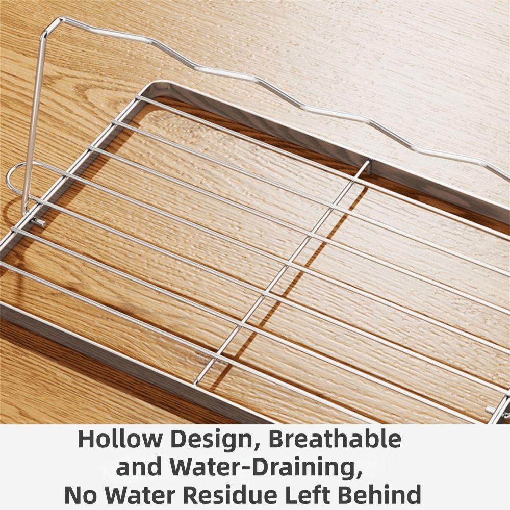 Creative Tumbler Drying Rack Adjustable Utensil Drainer Rack Dish Drying Rack  Kitchen Use