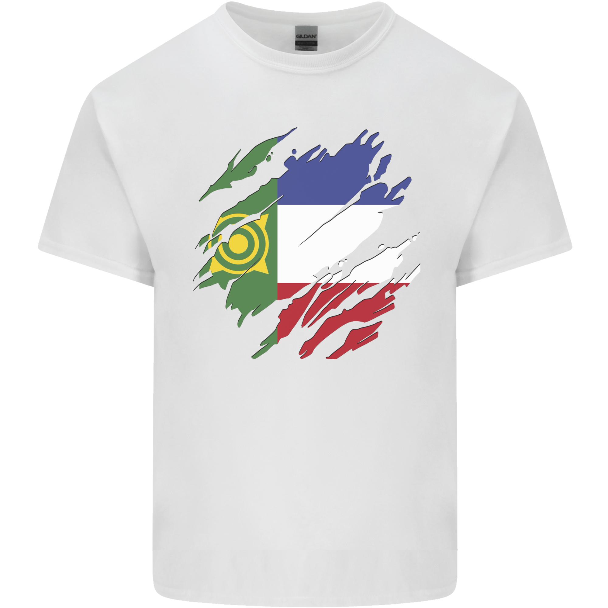 Torn Flag Khakassia Unisexs Light Cotton TShirt S