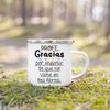 Without Teachers Like You Thank You for Teaching Me Printed Mug Coffee Cups Drinks Enamel Mugs Teacher's Day Gifts for Teachers