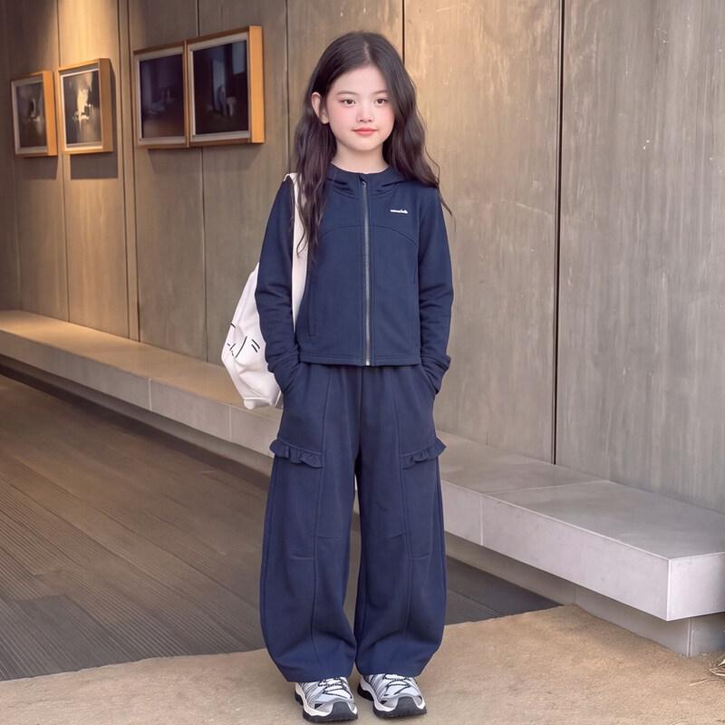 Moonkids Girls' Autumn Casual Sportswear Set