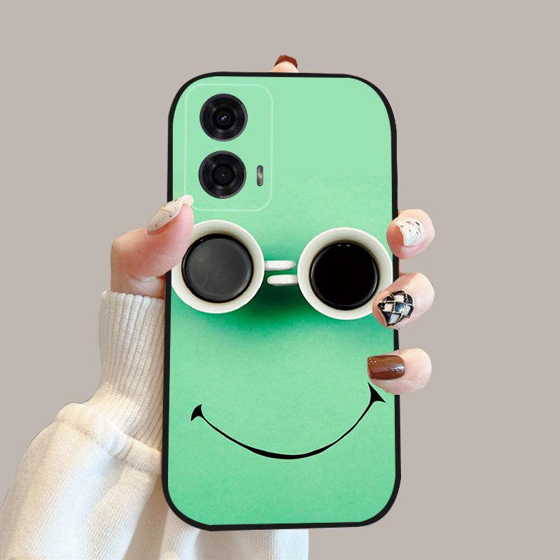 For Motorola Moto G24 Power 4G Case G 24 New Fashion Flower Silicone Soft Back Cover For Moto G04 G04s Phone Case MotoG04 Coque