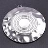 Ethnic Round Thread Pendants For Jewelry Making Bulk Stainless Steel Charms DIY Earrings Necklace Pendant Bohemian Accessories