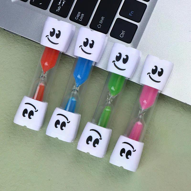Timer Creativo Occhi Grandi da 2 Minuti Timer Bambini Spazzolamento Denti Clessidra Timer da Cucina Clessidra Regalo per Bambini