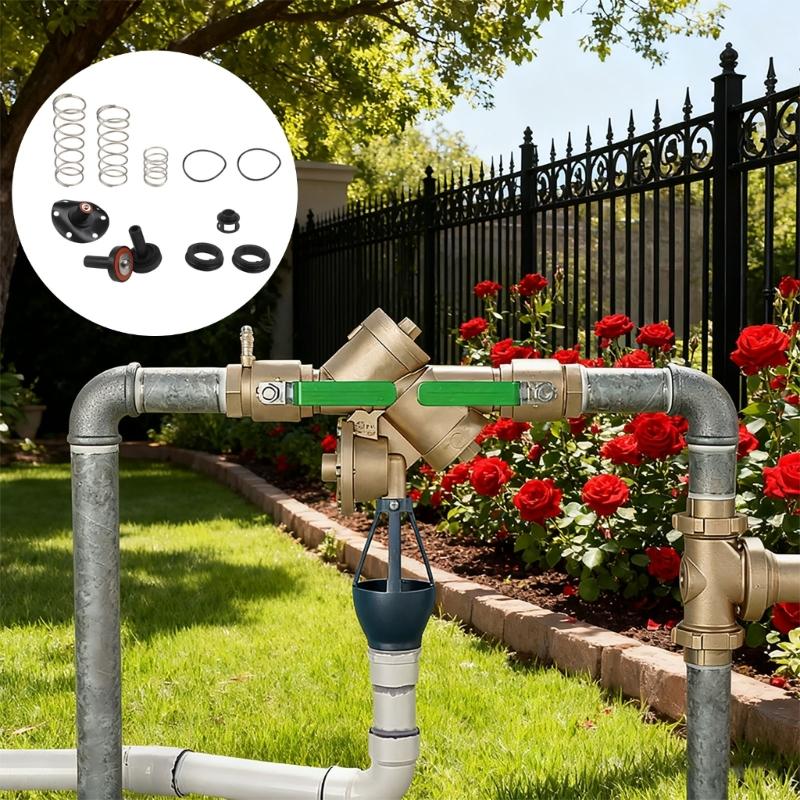 Spring Faucet Repair Kit 3/4" to 1" Design quicks Responses Longevity in High Use Environment