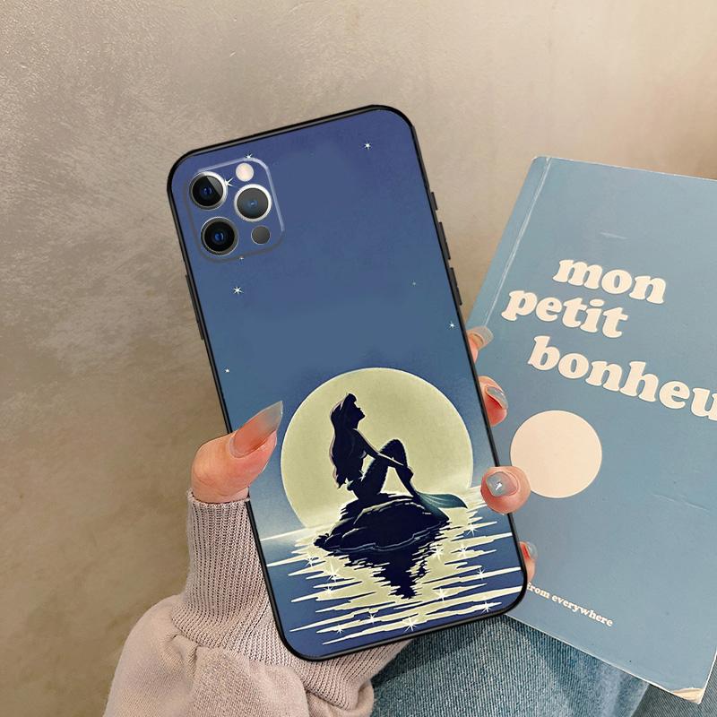 

Mermaid Funda For iPhone 14 12 11 13 15 16 Pro Max Mini X XS XR Plus Phone Case Cover iPhone 14 Pro