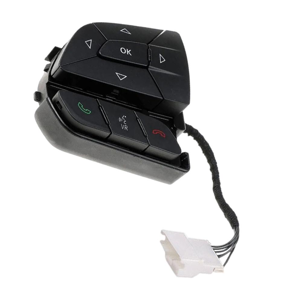 Schwarzer Lenkrad-Radiobedienschalter für Dodge Durango für Jeep Grand Cherokee 2014-2015 Ersetzen 68159639AC 68245341AA