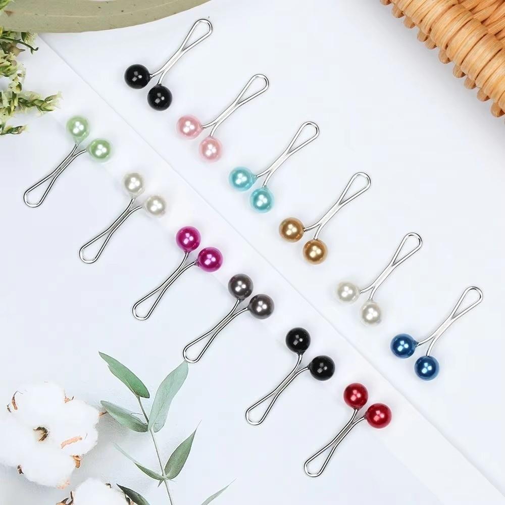 U-Shaped Scarf Pin Fixed Straps Waist Fastening Pins Clothing Fixing Pins Hijab Accessories