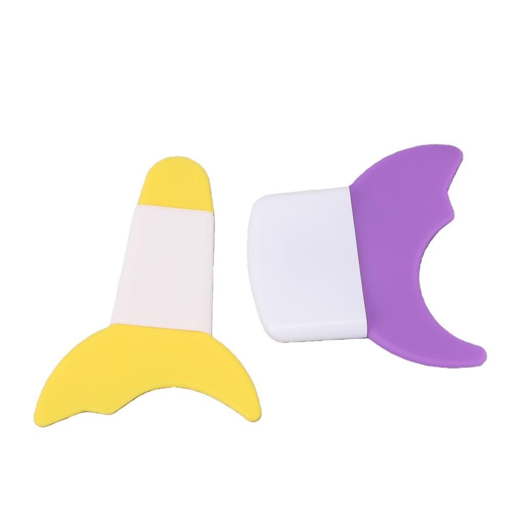 2 Pcs Eyelash Eyeline Guard 2 Curves Mascara Applicator Lash Guard Prevent Smudging for Makeup