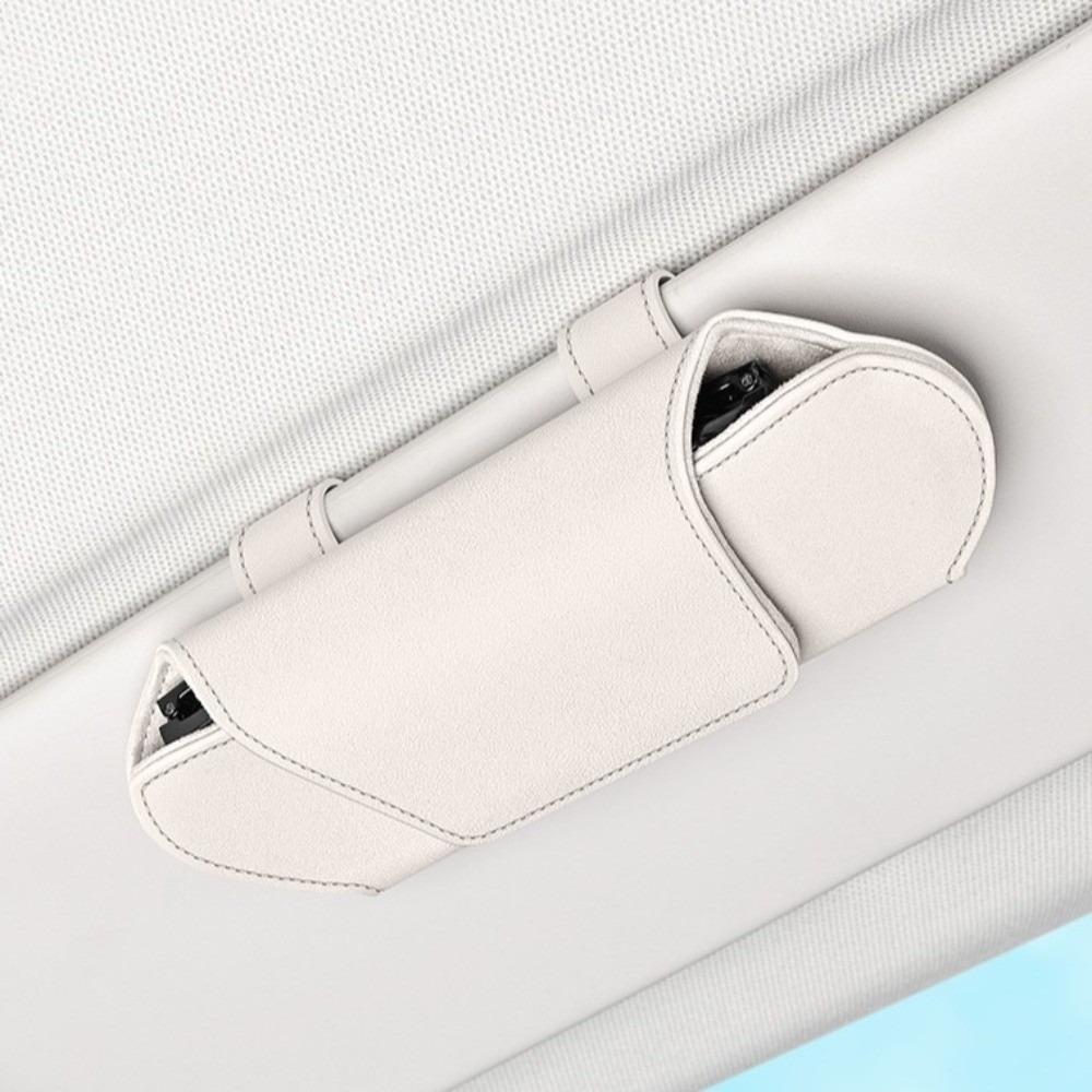 High-end Magnetic Suction Car Glasses Case Premium Auto Sunglasses Organizer  Vehicle
