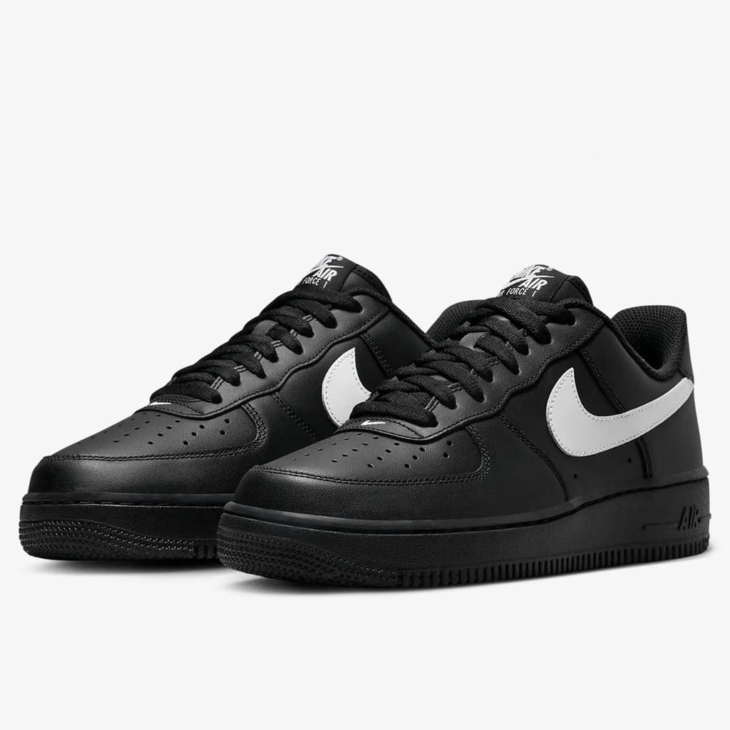 Nike Air Force 1 Size '07 Black/Black/White FZ0627-010, 28.0cm