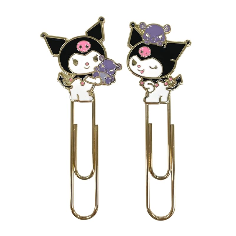 

sanrio characters metal clip set (Kuromi)