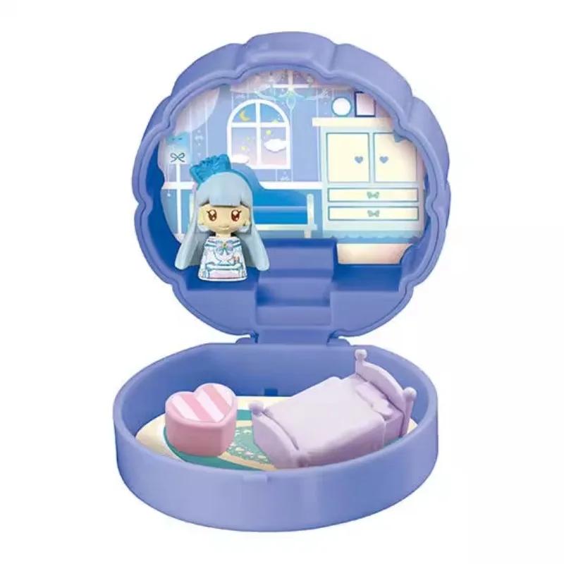 Orijinal Pretty Cure Precure Gashapon Oyuncakları Makyaj Kutusu Ev Anime Figür Model Süs Eşyaları Oyuncaklar