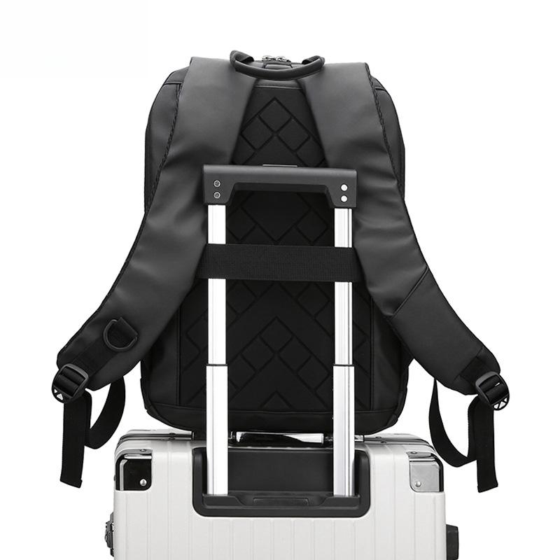 Zaino Ultra-sottile per Uomo in Viaggio d'Affari Borsa per Computer Valigetta Zaino per Studente Zaino Durevole per Pendolari