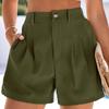 Summer Shorts For Women Casual High Waist Wide Leg Shorts