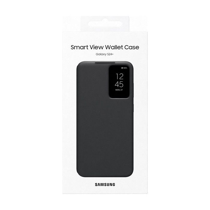 Coque et étui - samsung - galaxy s24+ - étui smart view - noir - semi-rigide
