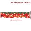 Christmas Outdoor Banner Merry Christmas Decorations For Home 2025 Navidad Kerst Xmas Decor Noel Kerst Happy New Year Gift 2025