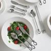 Stainless Steel Knothead Knot Cutlery Dessert Spoon Dinner Fork Spoon Set