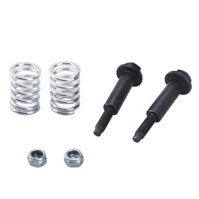 Auspuffschrauben und Muttern Set Enthält 2 Auspuffstehbolzen Federn & Muttern Automobil Auspuffkrümmer Schraubensatz für Walker 35129