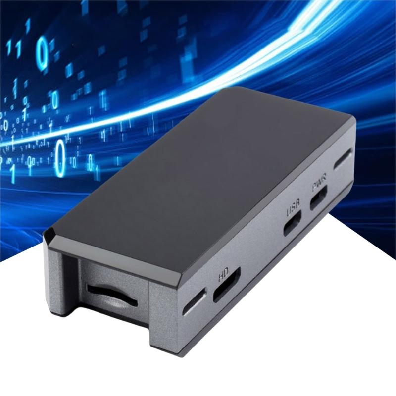 Modulars Aluminum Case for 2 W with HDMIcompatible USB Hubs and Easy Access To GPIO Port
