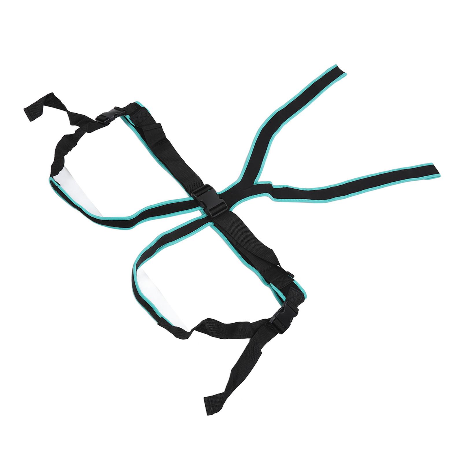 Wheelchair Seatbelt Comfortable Vest Design Wheelchair Safety Belt with Adjustable Shoulder Straps for Elderly Patient