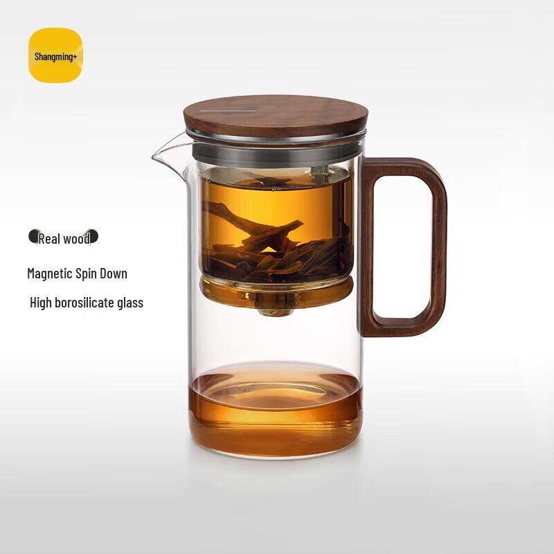 SAMADOYO Magnetic Glass Infuser Teapot