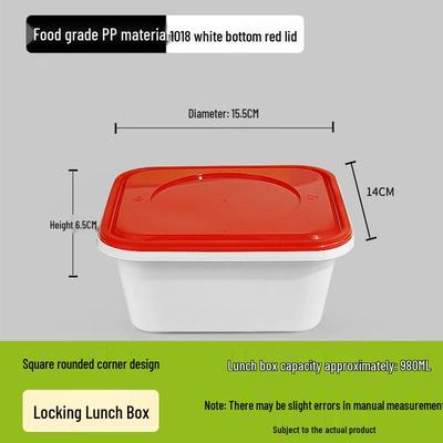 Shixun Food Grade Disposable Locking Lunch Boxes