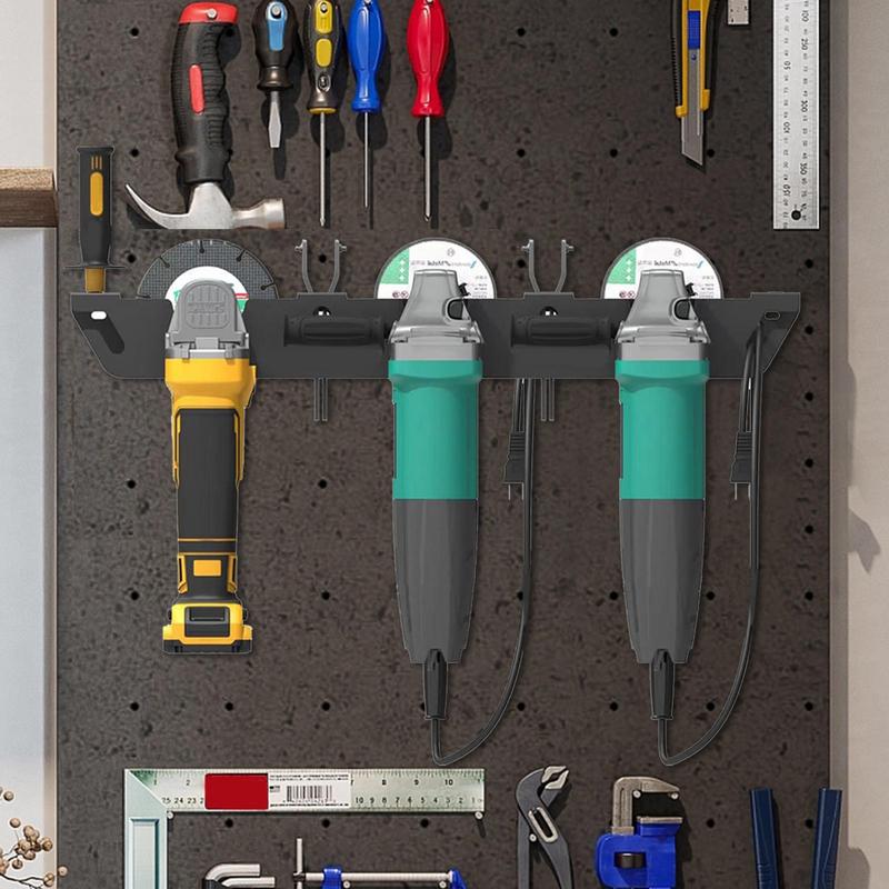 Angle Grinder Storage Rack Wall Mounted Tool Storage Rack Angle Grinder Rack Grinder Bracket Polisher Bracket for Tool Storage