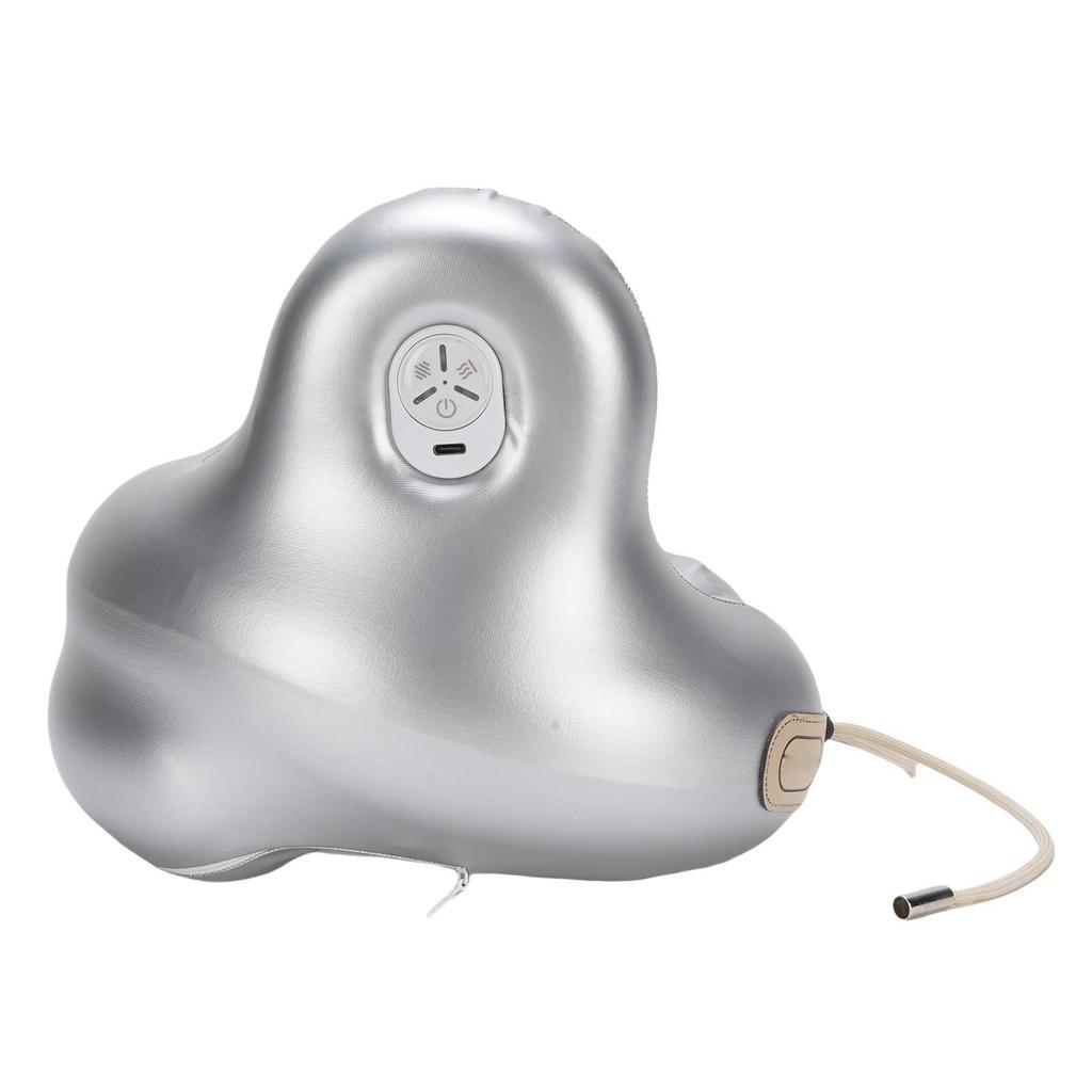 Travel Neck Pillow with Bluetooth 5.2 Headset U Shape Music Pillow with 2 Level Heating Detachable Magnetic Ear