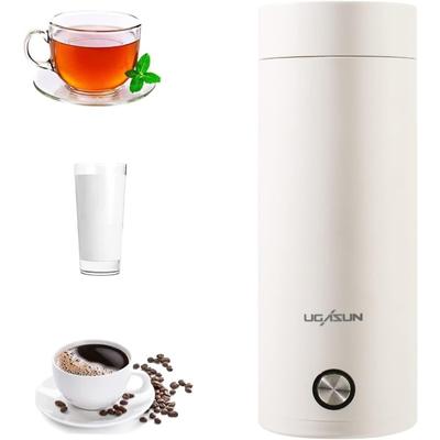 Bouilloire Électrique Portable pour Faire Bouillir l'Eau - Bouilloire à Thé de Voyage Arrêt Automatique - Chauffe-Eau Portable - Chauffe-Eau Une Tasse - 400 ml