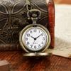 With Chain Necklace Watch Arabic Numerals Dial Pendant Pocket Clock Quartz Pocket Watch  Men Women