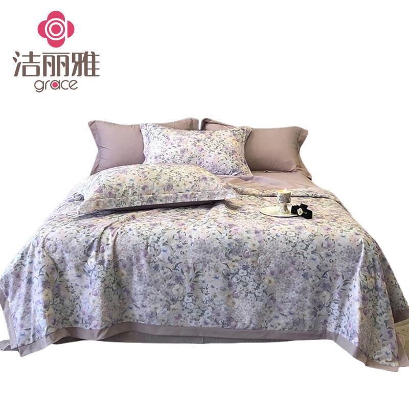 

Jieliya Chiffon Print Summer Quilt