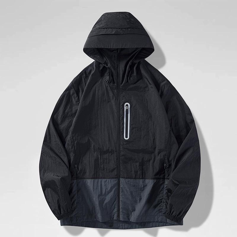 Unisex Waterproof Sun Protective Jacket UPF 50+ UV Blocking Quick-Dry Breathable Windbreaker for Hiking Camping Climbing