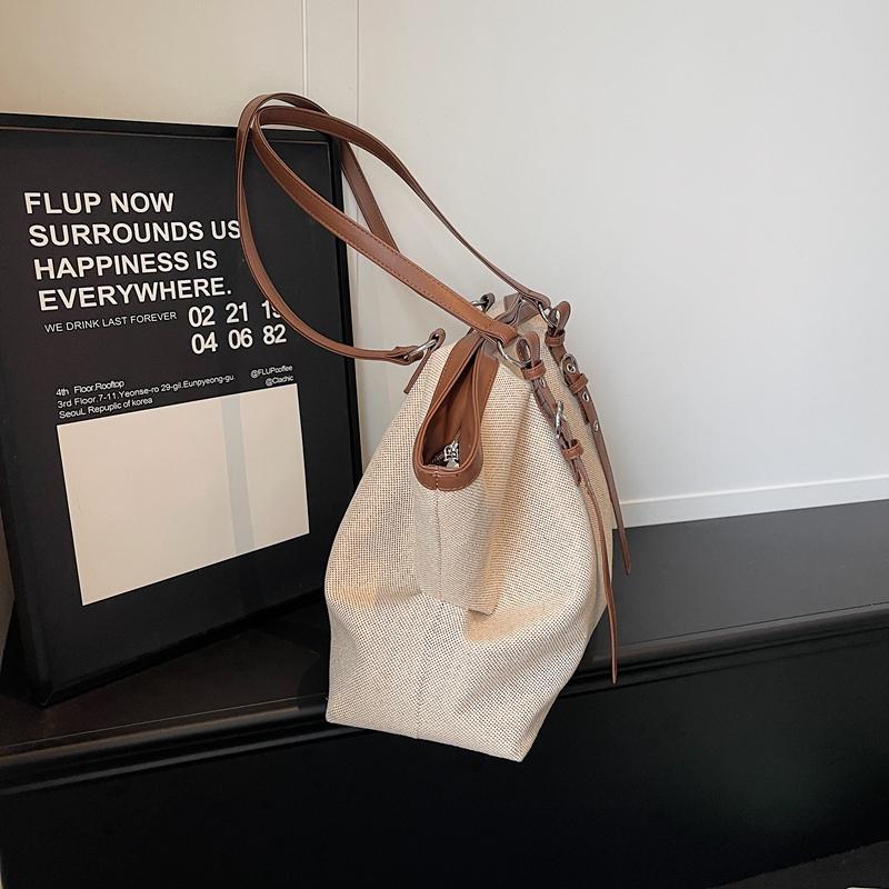 Commuter Tote Bag Women's Shoulder Bag Large Capacity Underarm Bag