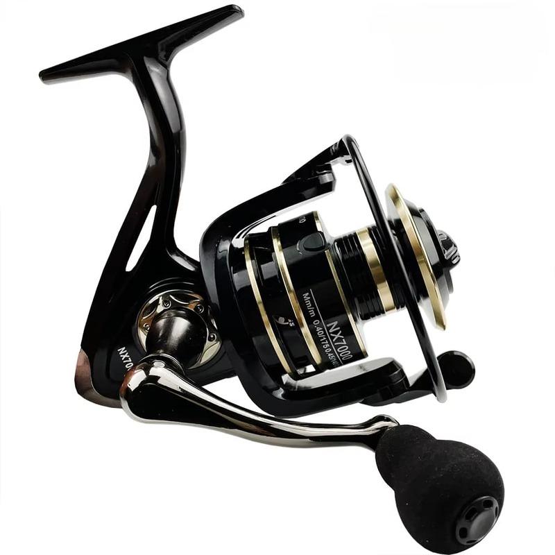 Noua bobină metalică de înaltă calitate, apă de mare 5.2:1/4.7:1 mulinetă universală de pescuit spinning 2000-7000 Mulinetă de pescuit cu apă sărată Mulinetă de pescuit