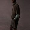 Fear of God Essentials Seal 3/4 Half Zip Sweatshirt 'Dark Brown' Unisex 125BT224095F