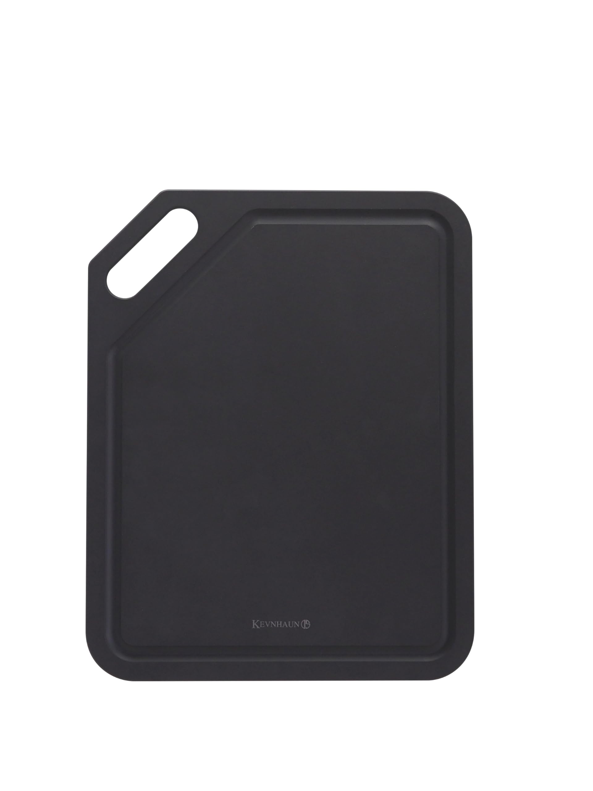 

Kevnhaun Wood Fiber Cutting Board, Black, Medium Size (29.8 x 23.5 cm), Antibacterial, Dishwasher Safe, Stain-Resistant, Durable, Double-Sided Grooves