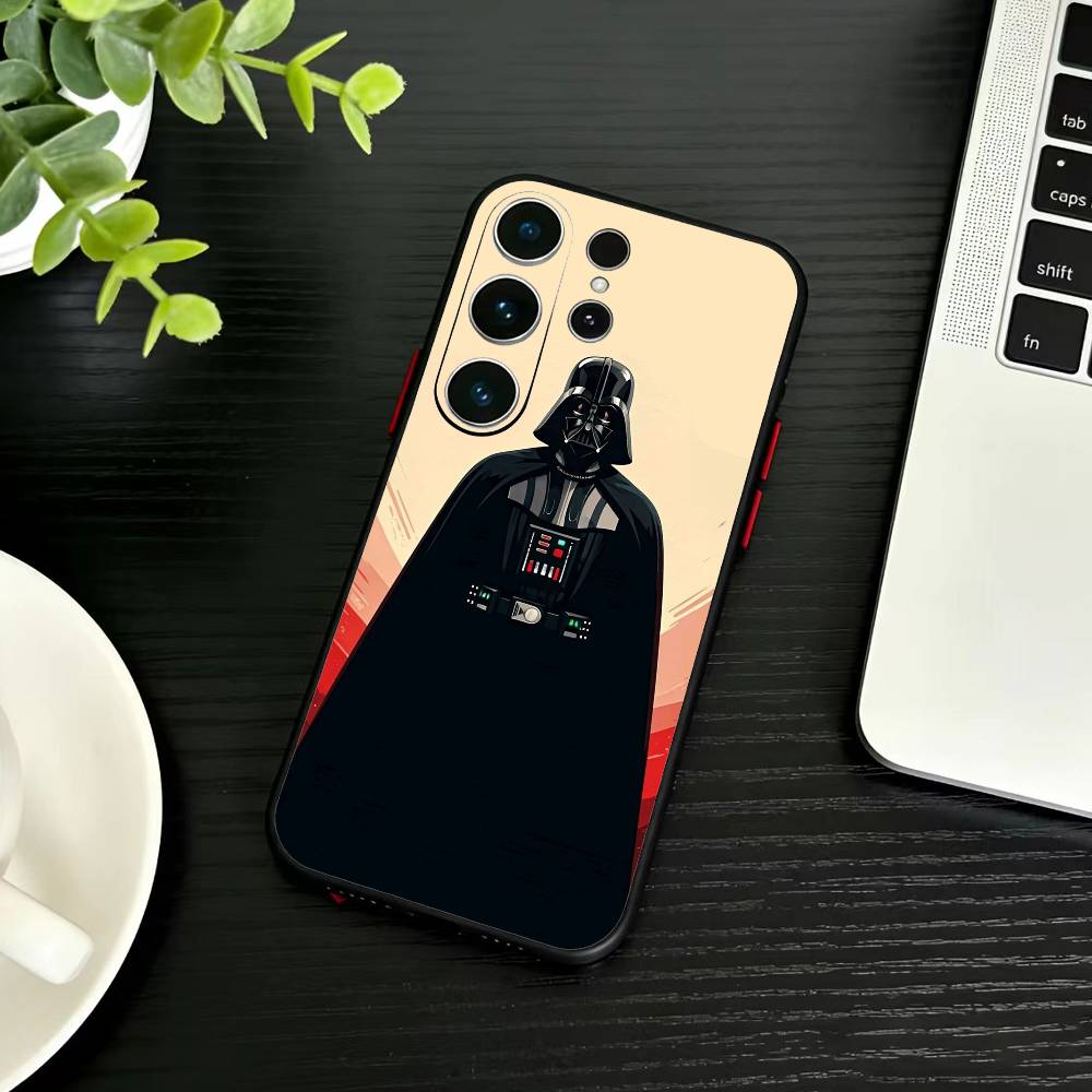 S-Star I-Wars Phone Case For Samsung S26,S25,S24,S23,S22,S30,S21,Ultra,Plus,FE 5G Black Soft Cover