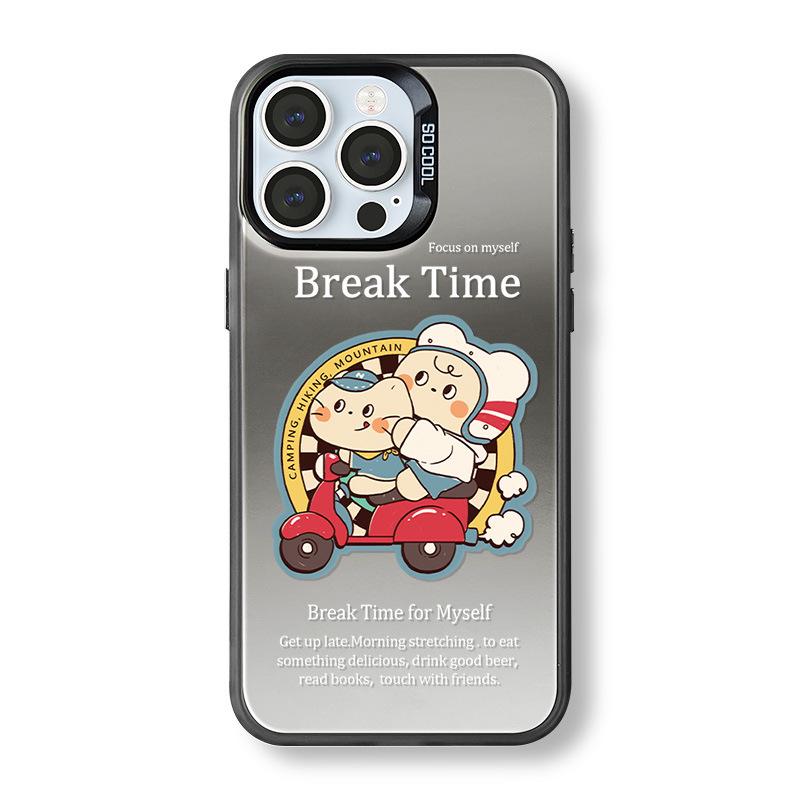 

Матовый лазерный чехол для телефона Zhitai для iPhone 13 Pro - Совместим с iPhone 14, 15 Pro Max, 16 и Huawei Mate 60 iPhone 7 Plus/8 Plus