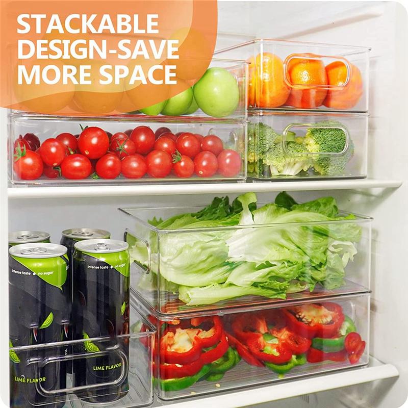 

2025+ Stackable Fridge Organiser Set of 6, Kitchen Organiser Drawer Kitchen Storage & Organiser Fridge Organiser China Mainland
