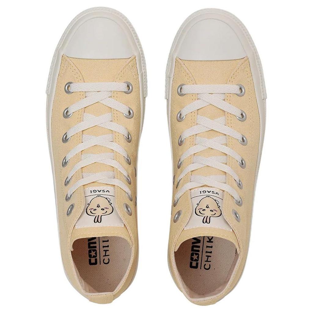 Chiikawa x Converse All Star Abrasion Resistant High top Canvas Shoes Unisex Yellow 31314142