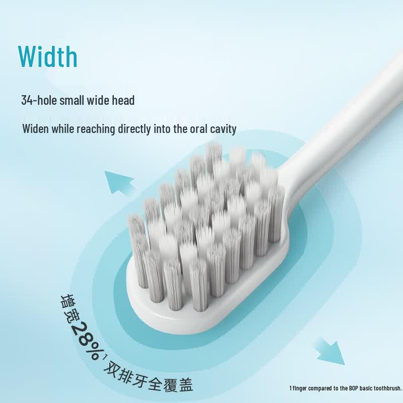 bop Soft Care Wide Head Toothbrush