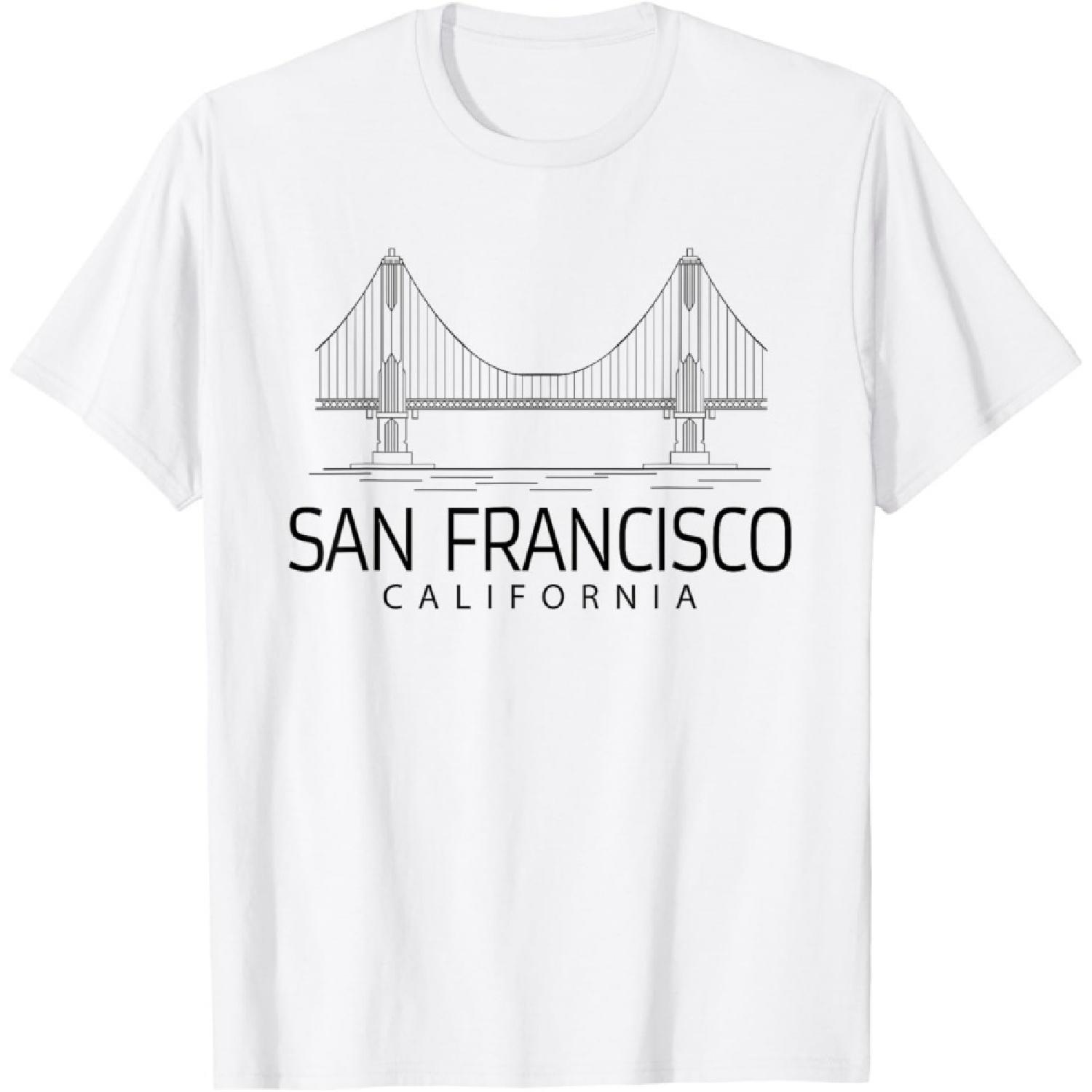 Golden Gate Bridge San Francisco California T-Shirt(1) S