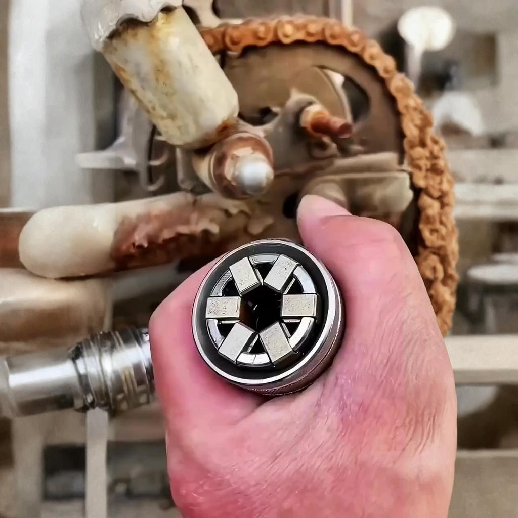 Deutscher Universalsteckschlüssel 3/8", Verstellbar 10-19mm, Multifunktions-Elektrosteckschlüssel