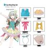 Scène Project SEKAI: Ensemble de costume de cosplay Hatsu Ei & Rui Kamishiro