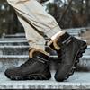 Winter Outdoor Waterproof Men Boots Russian Style Ankle Boots for Men Snow Boots Plus Size 39- 48